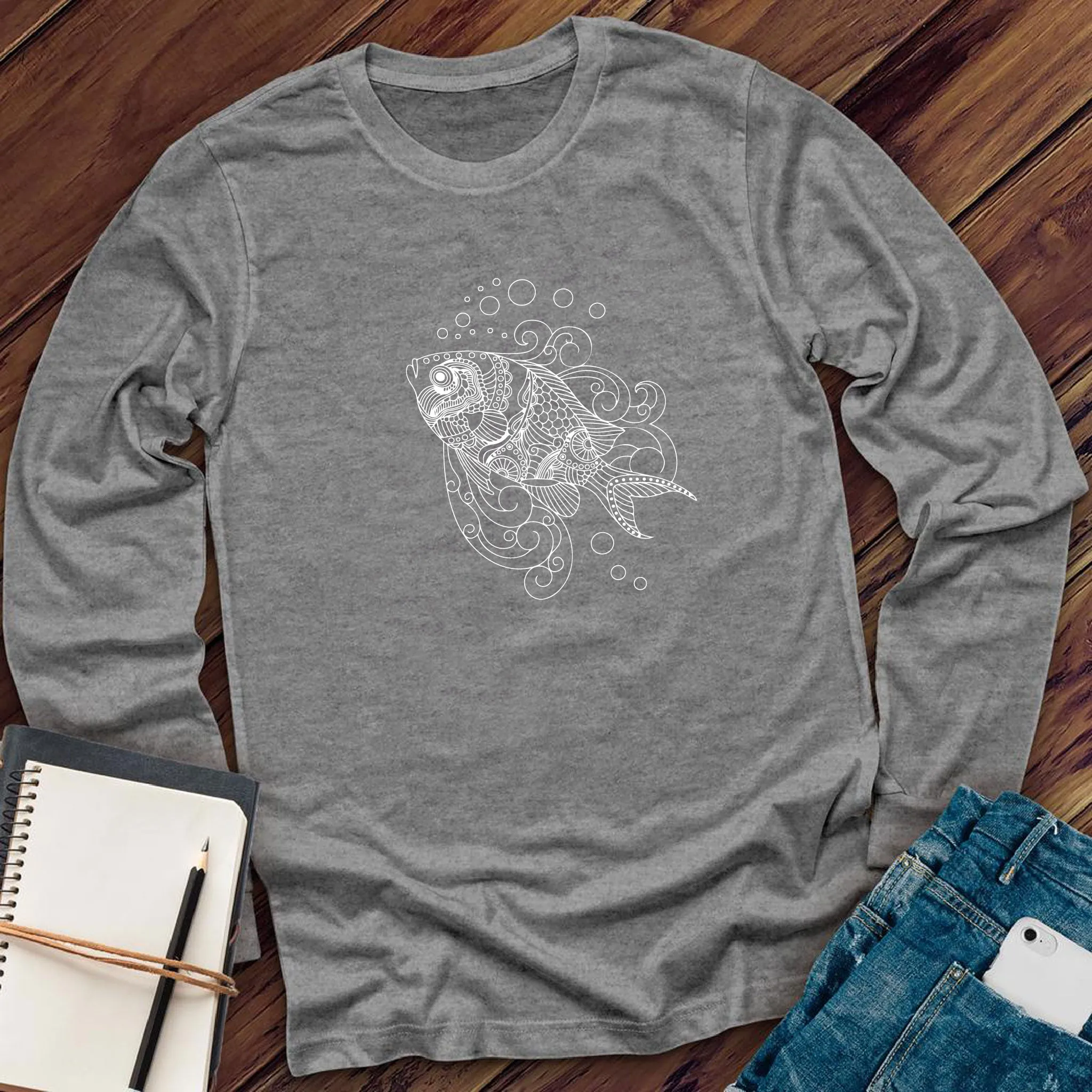 Underwater Fish Long Sleeve