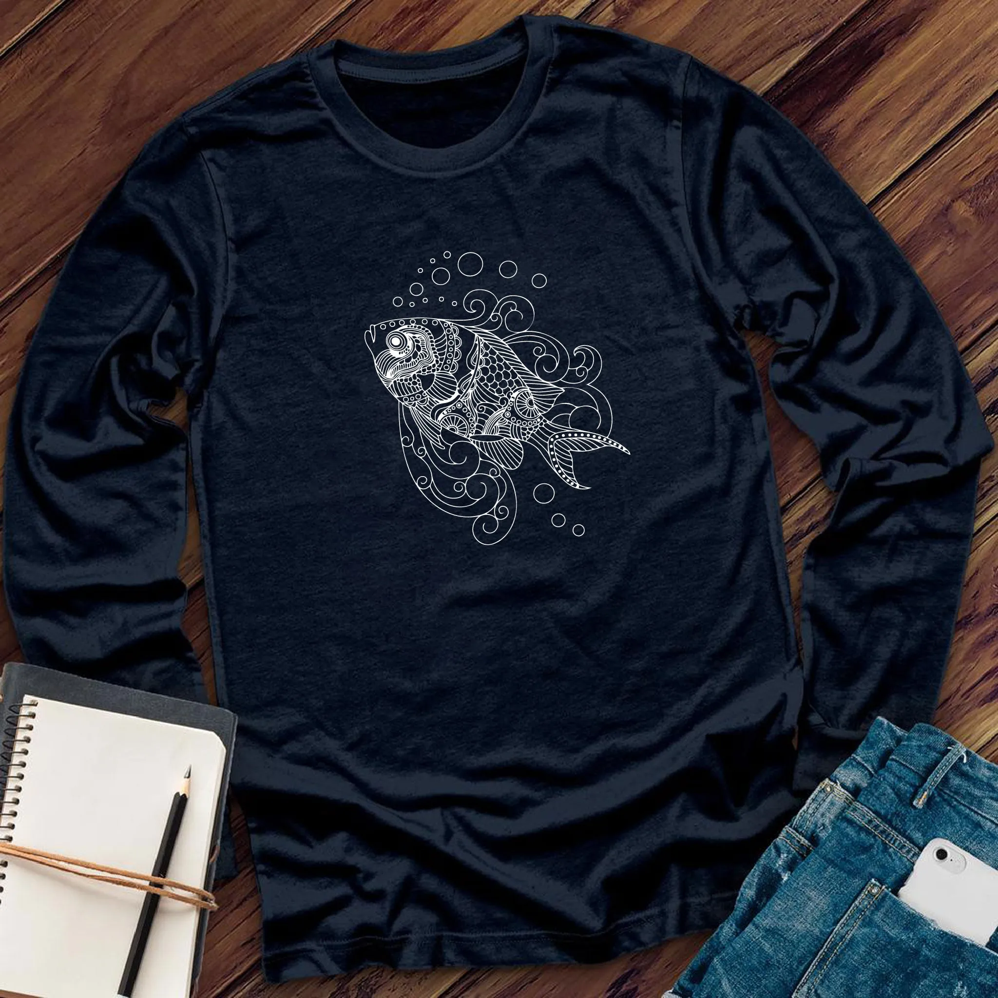 Underwater Fish Long Sleeve