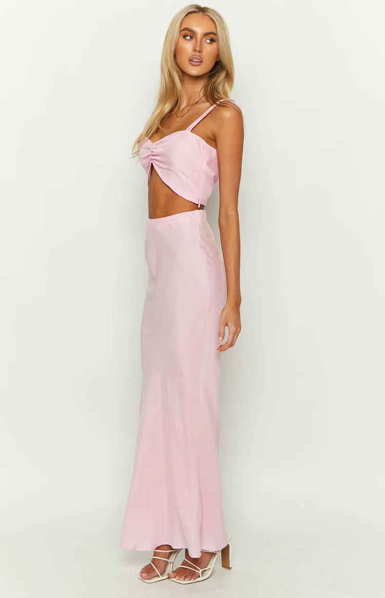 Willa Pink Maxi Skirt