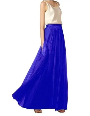 Women Maxi Long Skirt