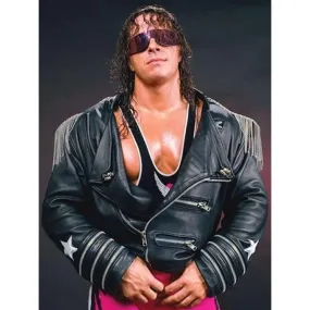 Wwe 2K22 Roster Bret Hitman Hart Leather Jacket