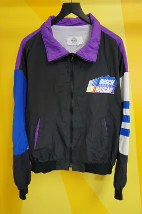 (XXL) Busch Beer Vtg Nascar Windbreaker